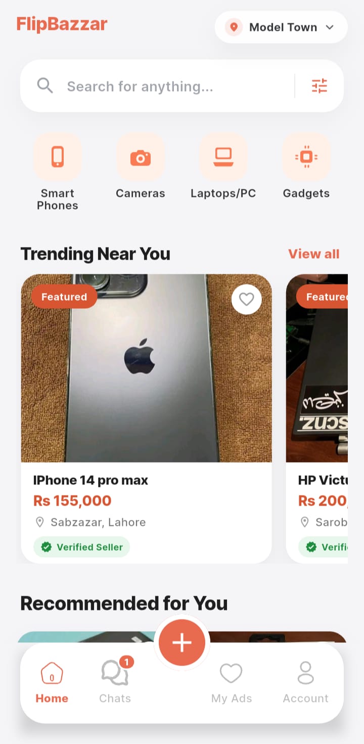FlipBazzar App Screenshot